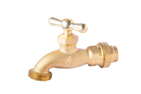 3/4 pollici NPT Slow Open T Maniglia di ottone Bibcock Valve Bibb Valve del rubinetto per il mercato americano WOG industriale