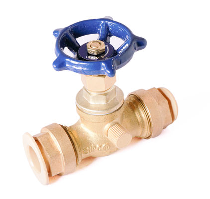 Corpo di fusione della valvola del cancello in ottone filo femminile Valvola del cancello dell'acqua collegare potenza manuale