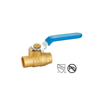 valvola a sfera di saldatura valvola in ottone Forgiato Corpo a due pezzi Gas Acqua Manuale SS Utilizzato per i collegamenti dei tubi