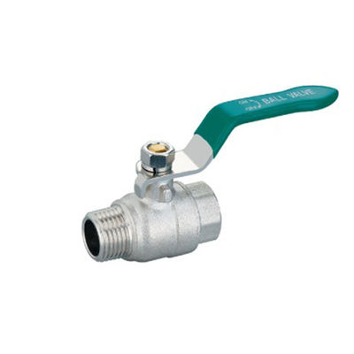 Valvola a sfera a filo maschile da 1/2 pollice Valvola SS Forgiata Gas Acqua Cromo 1/2′′ (600WOG, 150WSP)