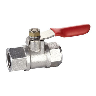 Valvola a sfera di ottone femminile Mini Valvola a sfera di ottone maschile SS a filo
