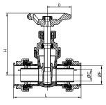 Valvole a sfera in ottone ASTM in ottone per gas idro-olio