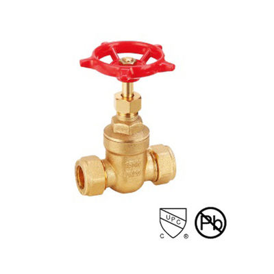Valvola di accesso ad acqua a filo connessione di potenza manuale ruota a mano rossa