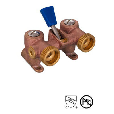 1/2&quot; Lavatrice Valvola di controllo in ottone Tre basi di produzione di valvole professionali 3/4-11.5NH