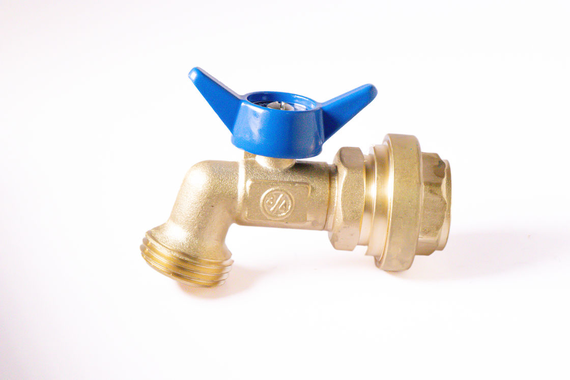 Tubo Bibb Valve ottone Bibcock ottone Rubinetto 1/2 pollice 3/4 pollice NPT ottone Rubinetto giardino Bibcock