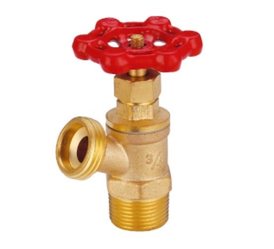 1/2" 3/4" Multi Turn Garden Hose Off Valve 3/4 Valve di scarico della caldaia