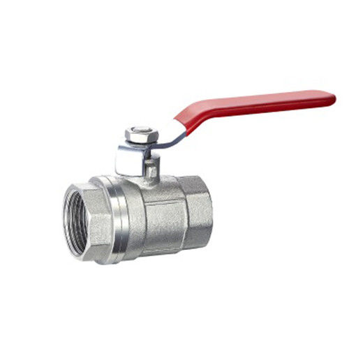 HPb59-1 1/2 pollici a 4 pollici Valvola a sfera di rame di ottone Valvola a sfera di rame di ottone per l'acqua Materiali a filo femminile Valvola a sfera di ottone per il montaggio di tubi