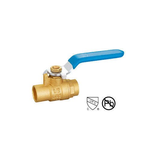 valvola a sfera di saldatura valvola in ottone Forgiato Corpo a due pezzi Gas Acqua Manuale SS Utilizzato per i collegamenti dei tubi