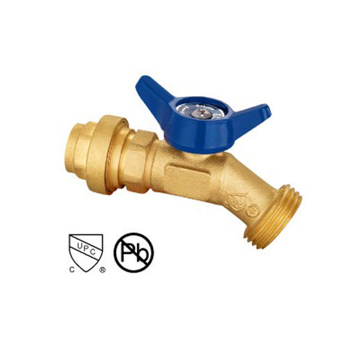 Ventilazione di chiusura in ottone con collegamento rapido SS Hose Bibb Valve Ventilazione di scarico in ottone 1/2&quot; 3/4&quot;
